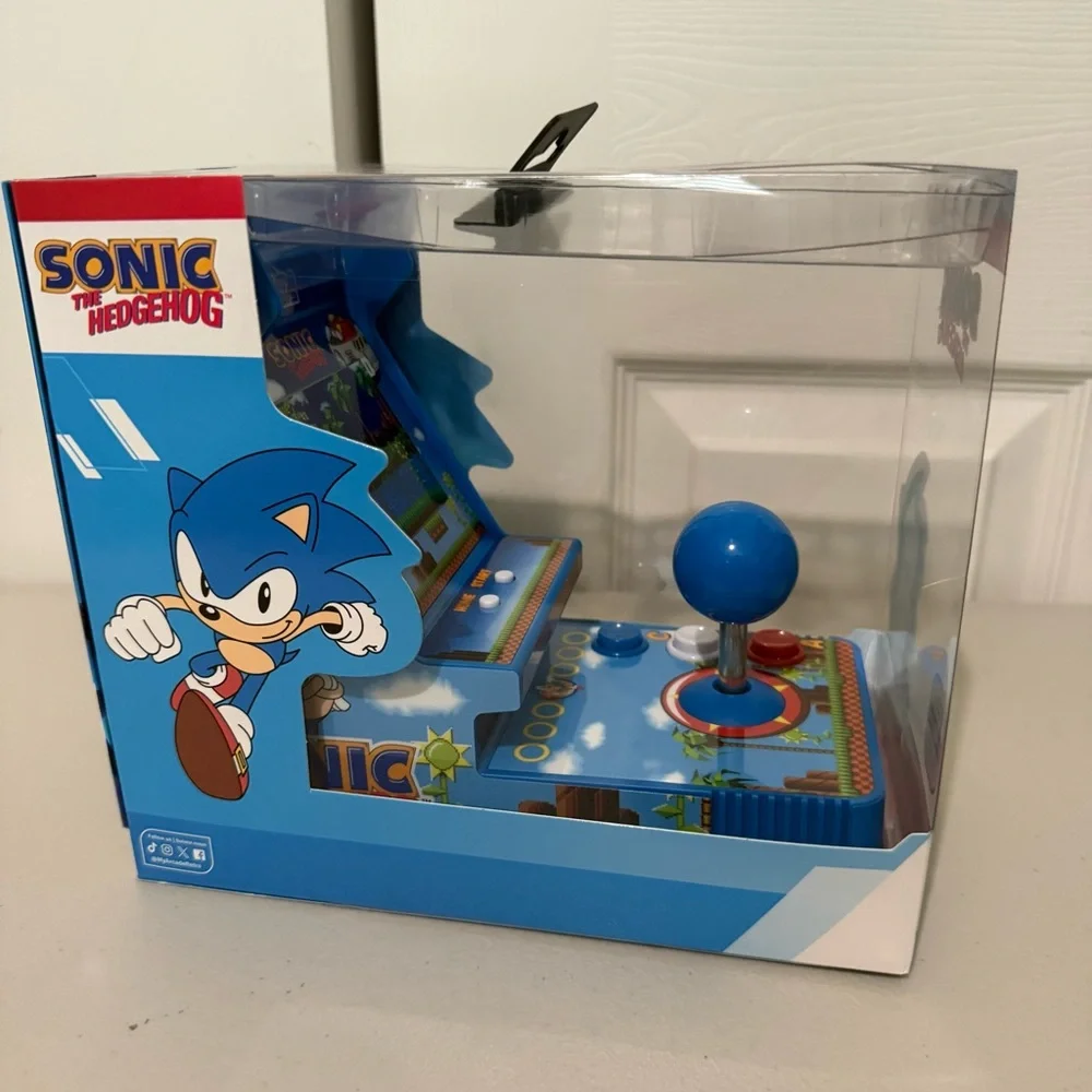 My Arcade Sonic The Hedgehog Joystick Player 2in1 Sega Classic Arcade 3.5
